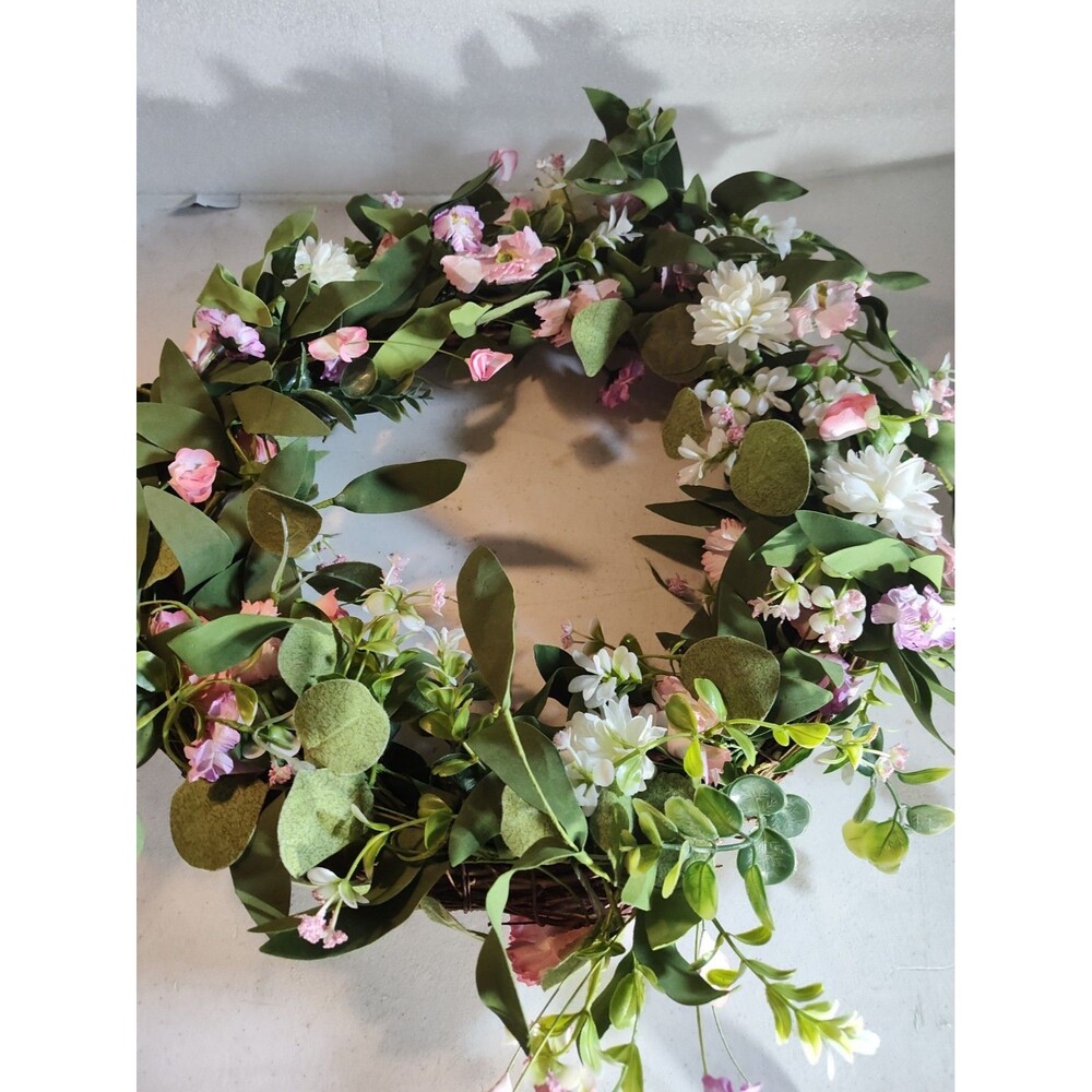 Decorative Wreath For Spring Approximately 16 In 1190